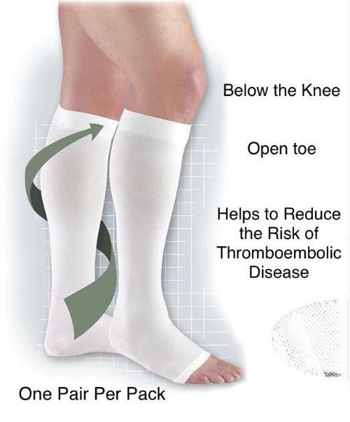 Anti - Embolism Elastic Compression Stockings