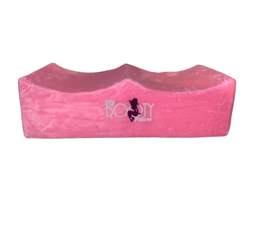 Pink Pillow and Toilet Riser