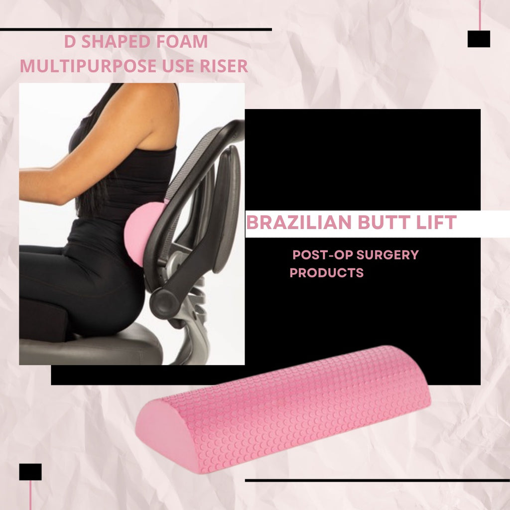 V3 BBL Pillow, Back Rest, Toilet Riser, Massage Roller Combo